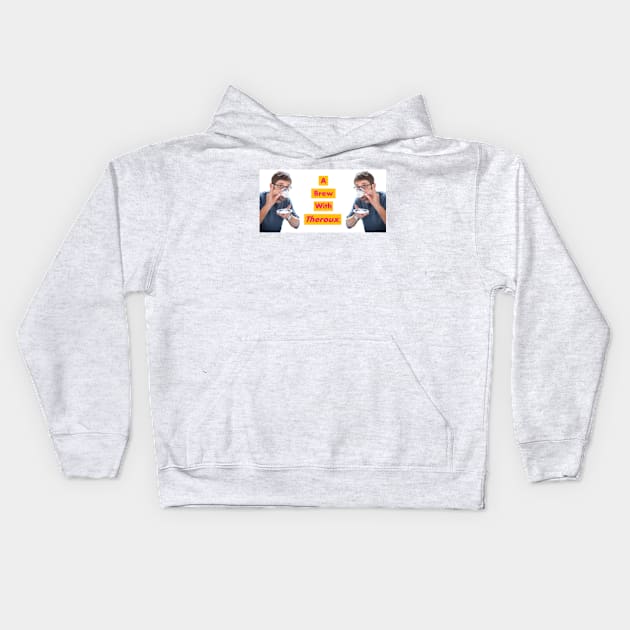 A Brew With Louis Theroux Kids Hoodie by Therouxgear